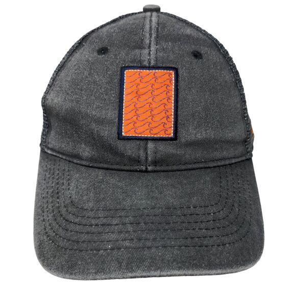 Florida St. Pete Beach Snapback Trucker Hat Gray OSFA Embroidered Mesh Back - Picture 1 of 7